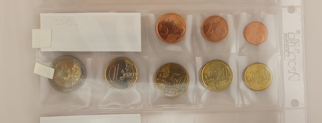  Niederlande 3 x KMS Kursmünzen 2012 Nominalwert 3,88 Euro   