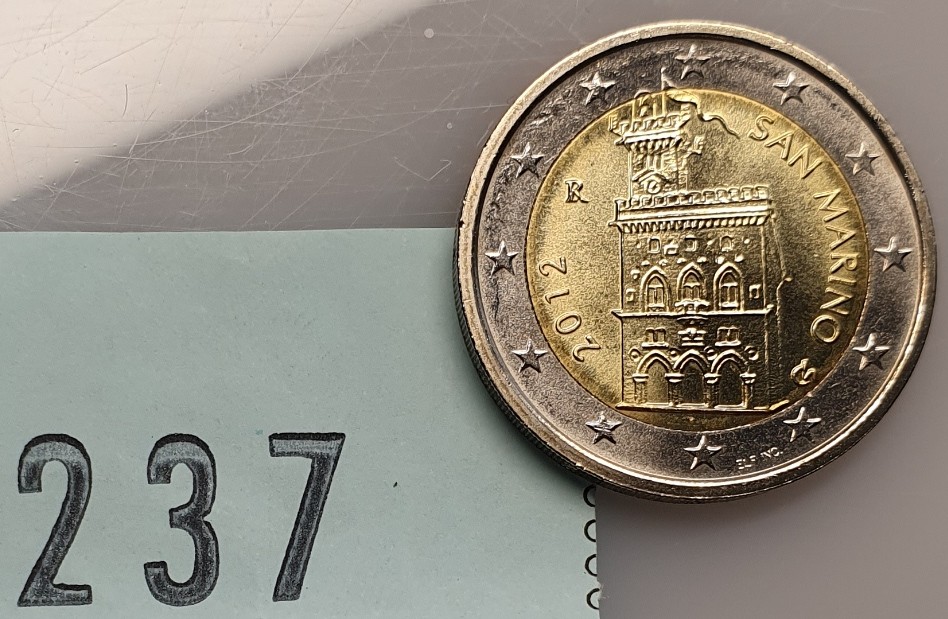  San Marino 2 Euro 2012 Kursmünze #237   
