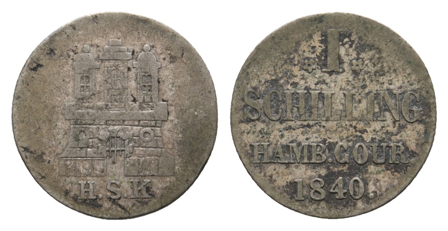  Altdeutschland; Kleinmünze   