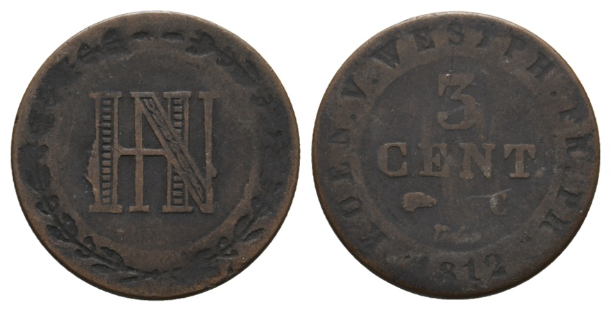  Altdeutschland; Kleinmünze 1812   