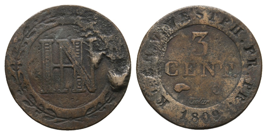  Altdeutschland; Kleinmünze 1809   