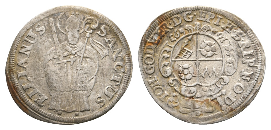  Altdeutschland; Kleinmünze 1693   