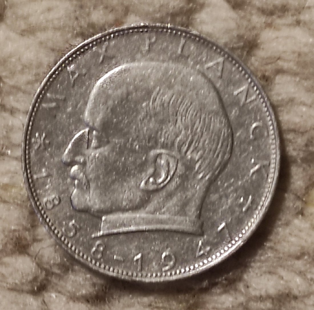  Deutschland 2 Mark 1959 F   