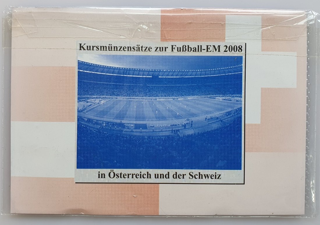  Österreich Euro KMS 2005-2008 Fußball EM 2008 1 Dollar 2008 Liberia Silber Zertifikat   