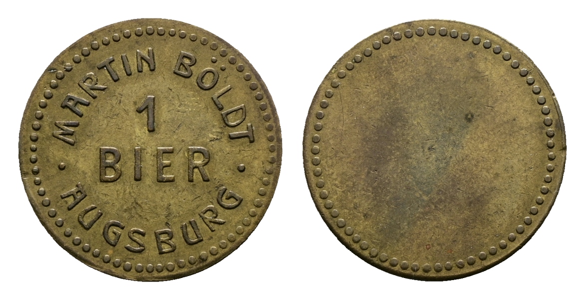  Bayern, Augsburg Martin Böldt 1 Bier; Menzel 1036.1   