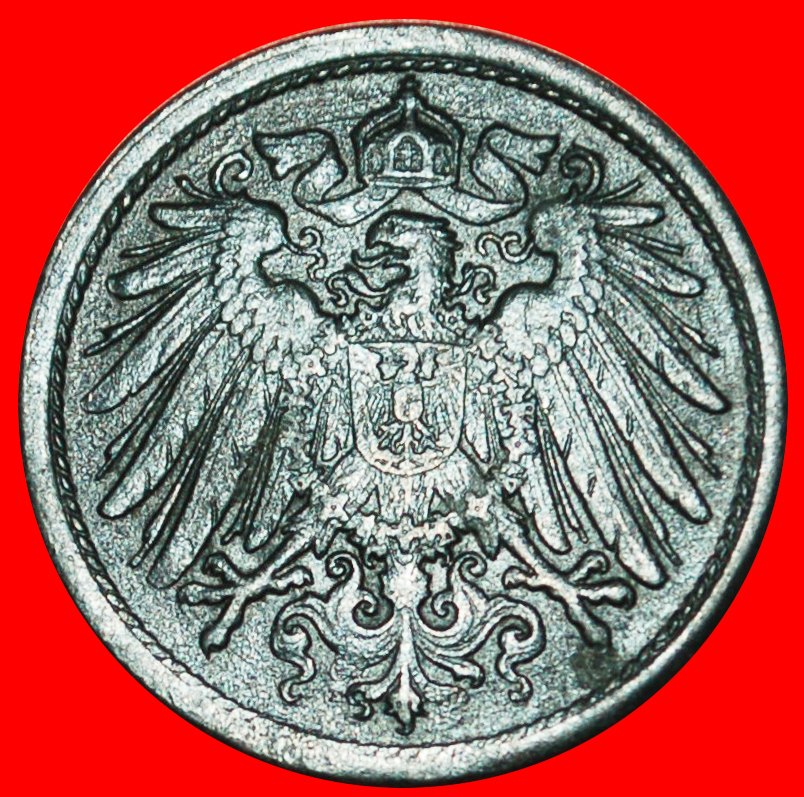  Ⰺ EAGLE (1916-1922): GERMANY ★ 10 PFENNIGS 1922! WILHELM II (1888-1918)★LOW START ★ NO RESERVE!   