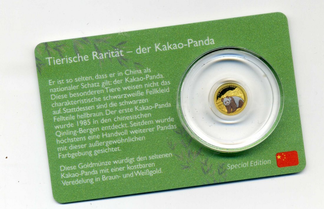  Samoa 50 Tala 2024 Golden Engima Panda 0,5 Gramm Feingold nur 888 Stück   