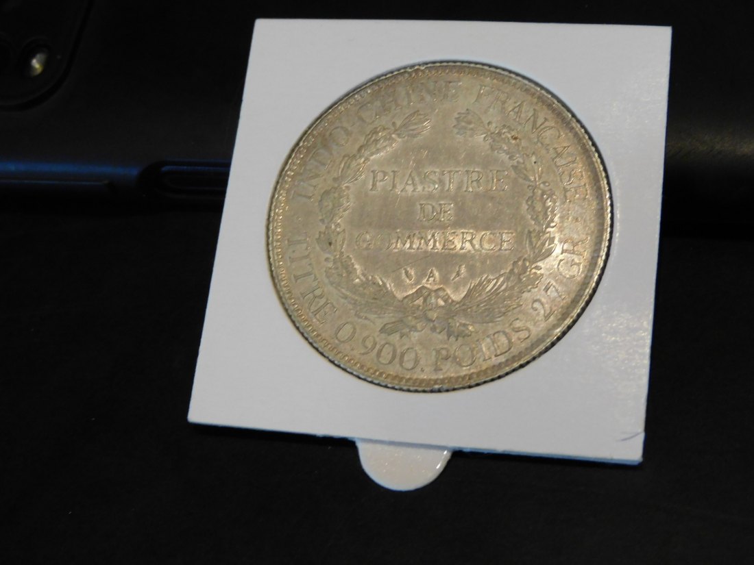  FRENCH INDOCHINA 1 PIASTRE 1928.GRADE-PLEASE SEE PHOTOS.   