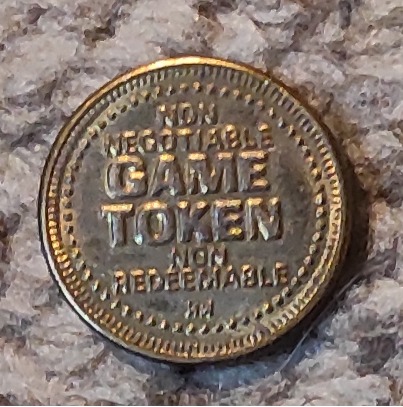  Game Token Non Negotiable USA, Spielechip   