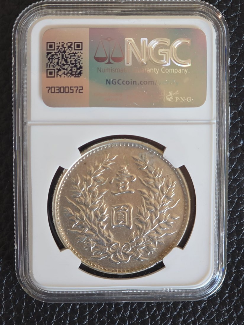  YR9 (1920) China $1 Silberdollar Fatman L&M 77 AU DETAILS Hainan Issue   