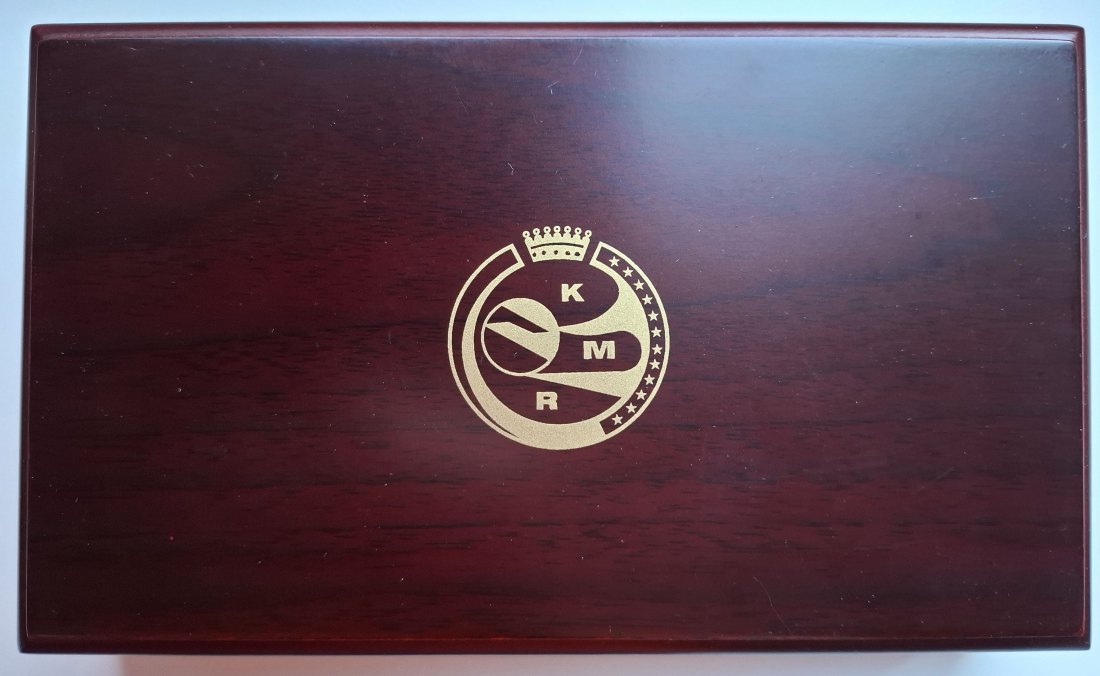  Belgien Kursmünzsatz 2005 in Polierte Platte mit Zertifikat   