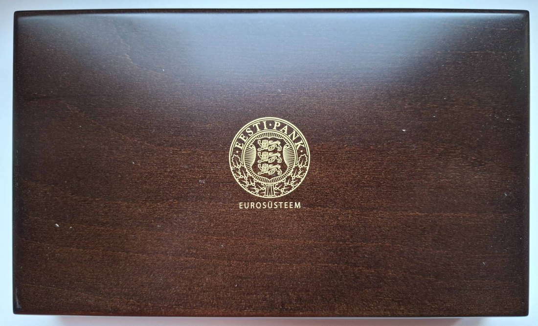  Estland Kursmünzsatz 2011 mit Medaille in Polierte Platte mit Zertifikat   