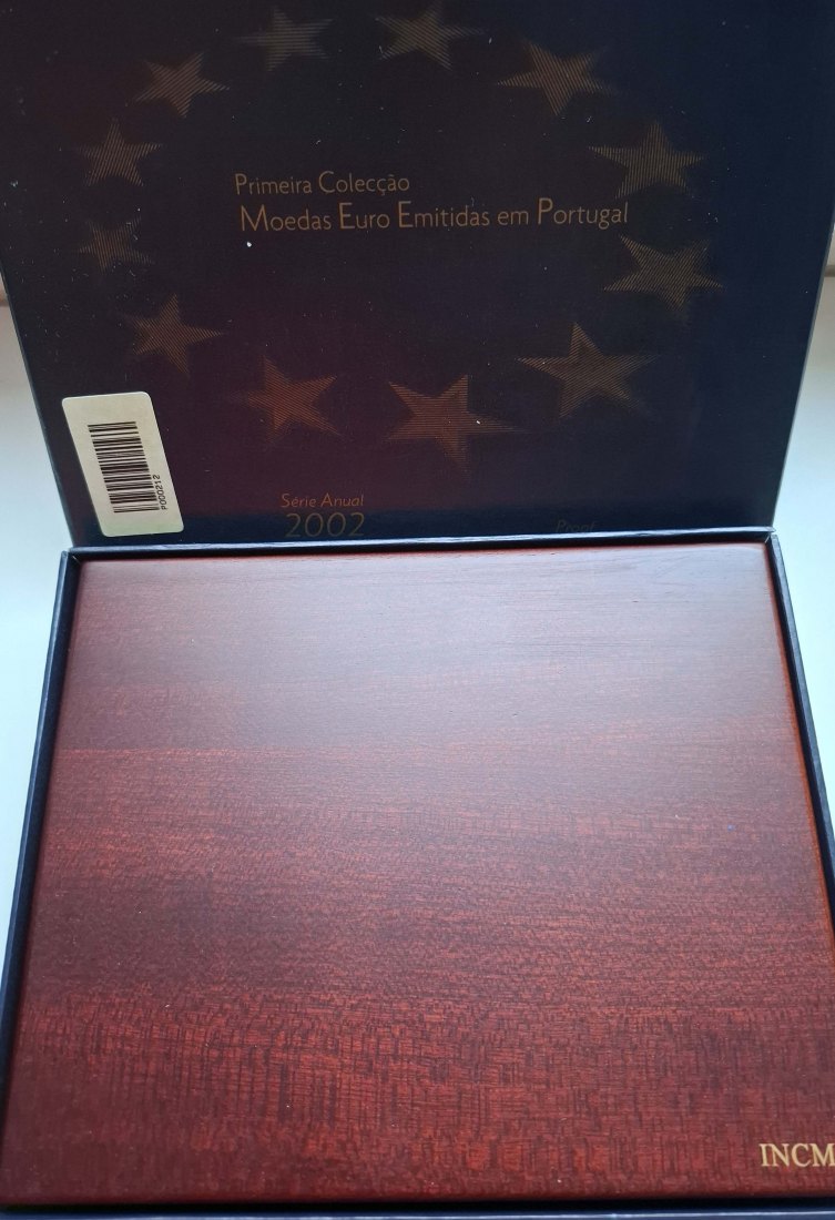  Portugal Kursmünzsatz 2002 in Polierte Platte   