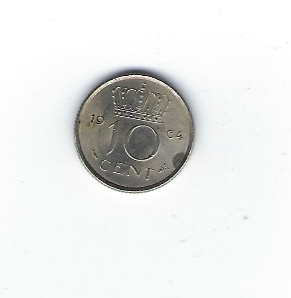  Niederlande 10 Cent 1964   