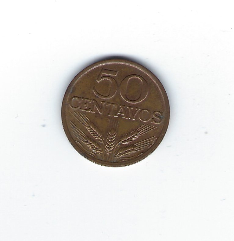  Portugal 50 Centavos 1970   