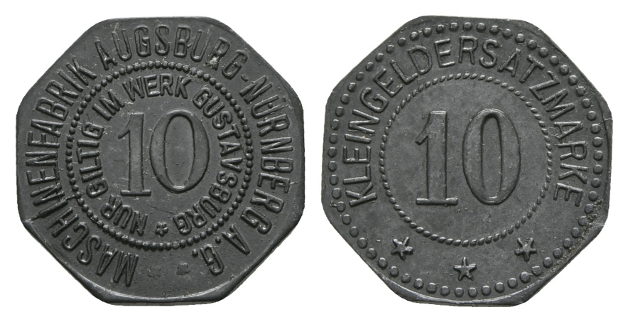  Bayern; Maschinenfabrik Augsburg-Nürnberg A.G., WZ: 10; Menzel 1039.4   