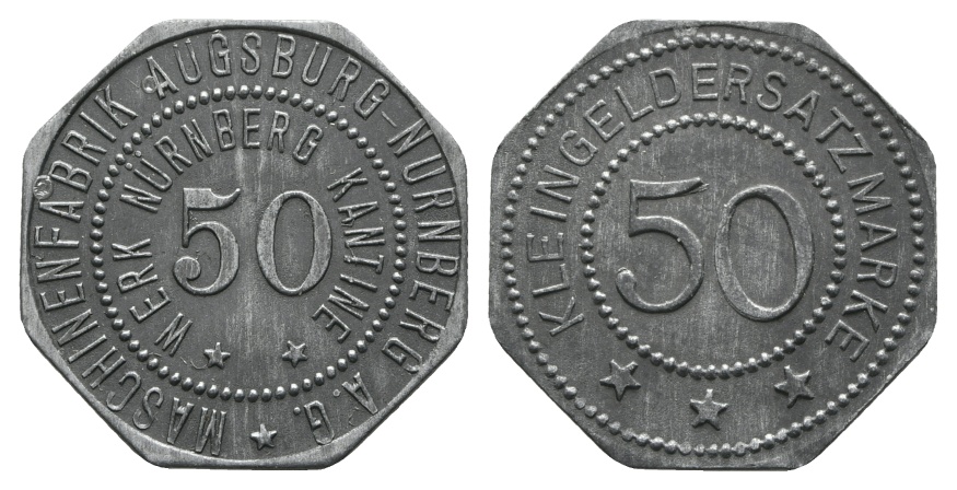  Bayern; Maschinenfabrik Augsburg-Nürnberg A.G., WZ: 50; Menzel 1039.13   