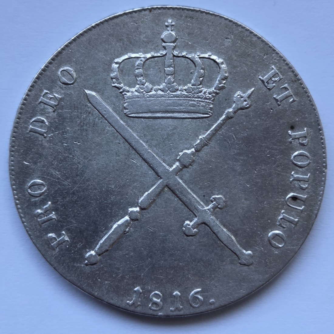  Bayern: 1 Taler Maximilian Joseph 1816   