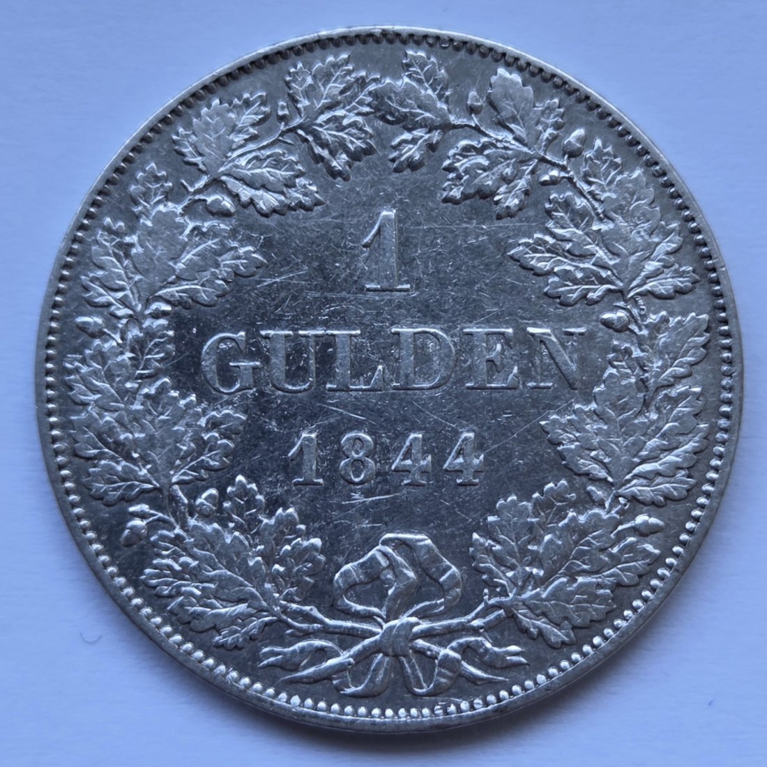  Bayern: 1 Gulden Ludwig 1844   