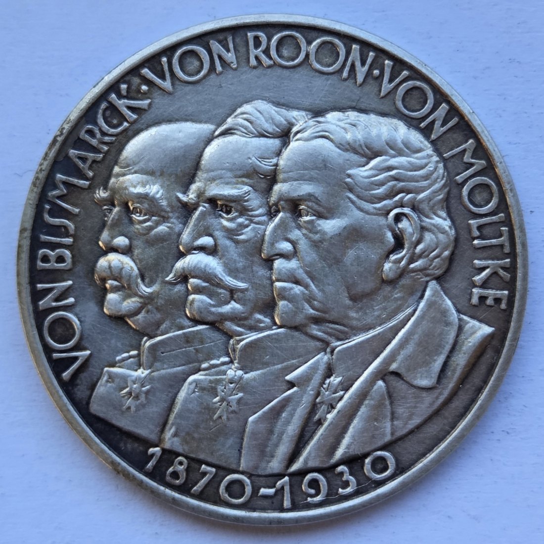  Silbermedaille 60 Jahre Sedan 1930   