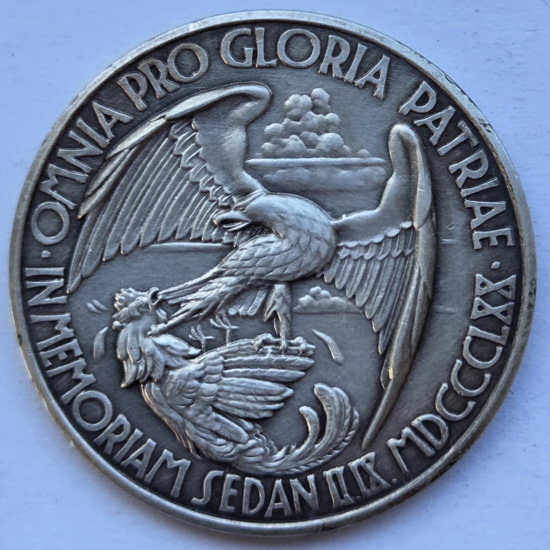  Silbermedaille 60 Jahre Sedan 1930   