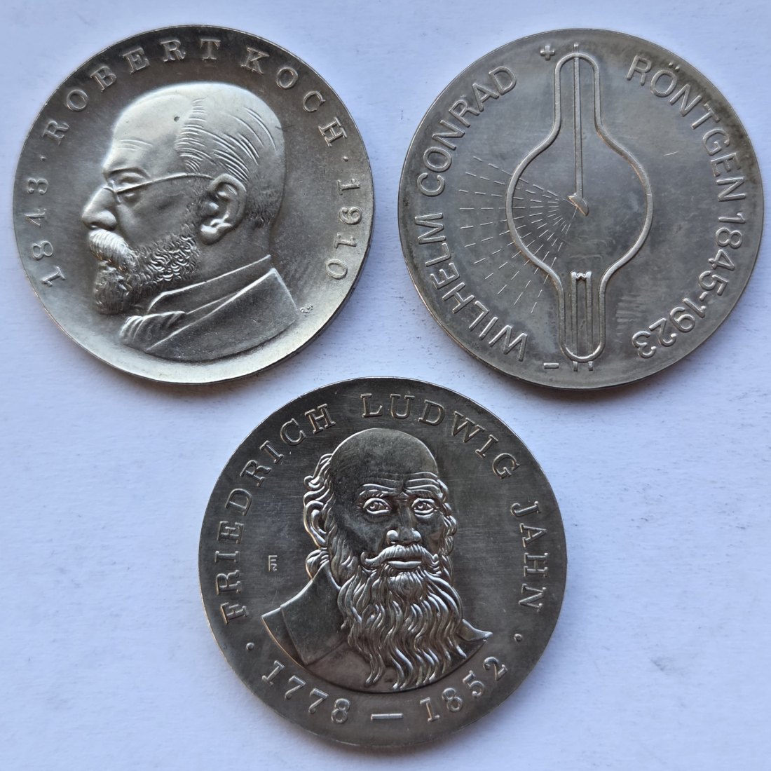  DDR: 5 Mark Koch/Röntgen/Jahn   