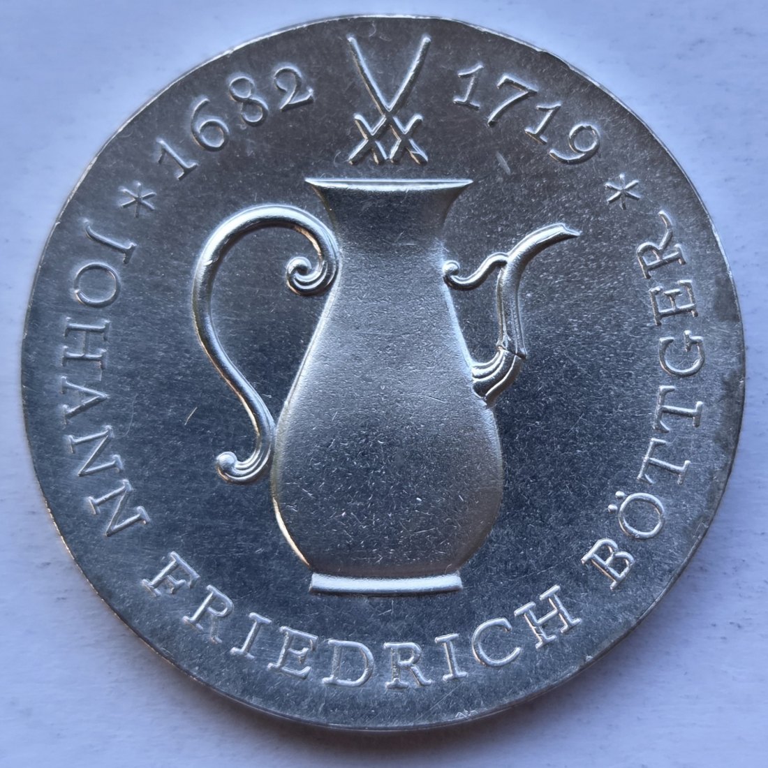  DDR: 10 Mark Böttger 1969   