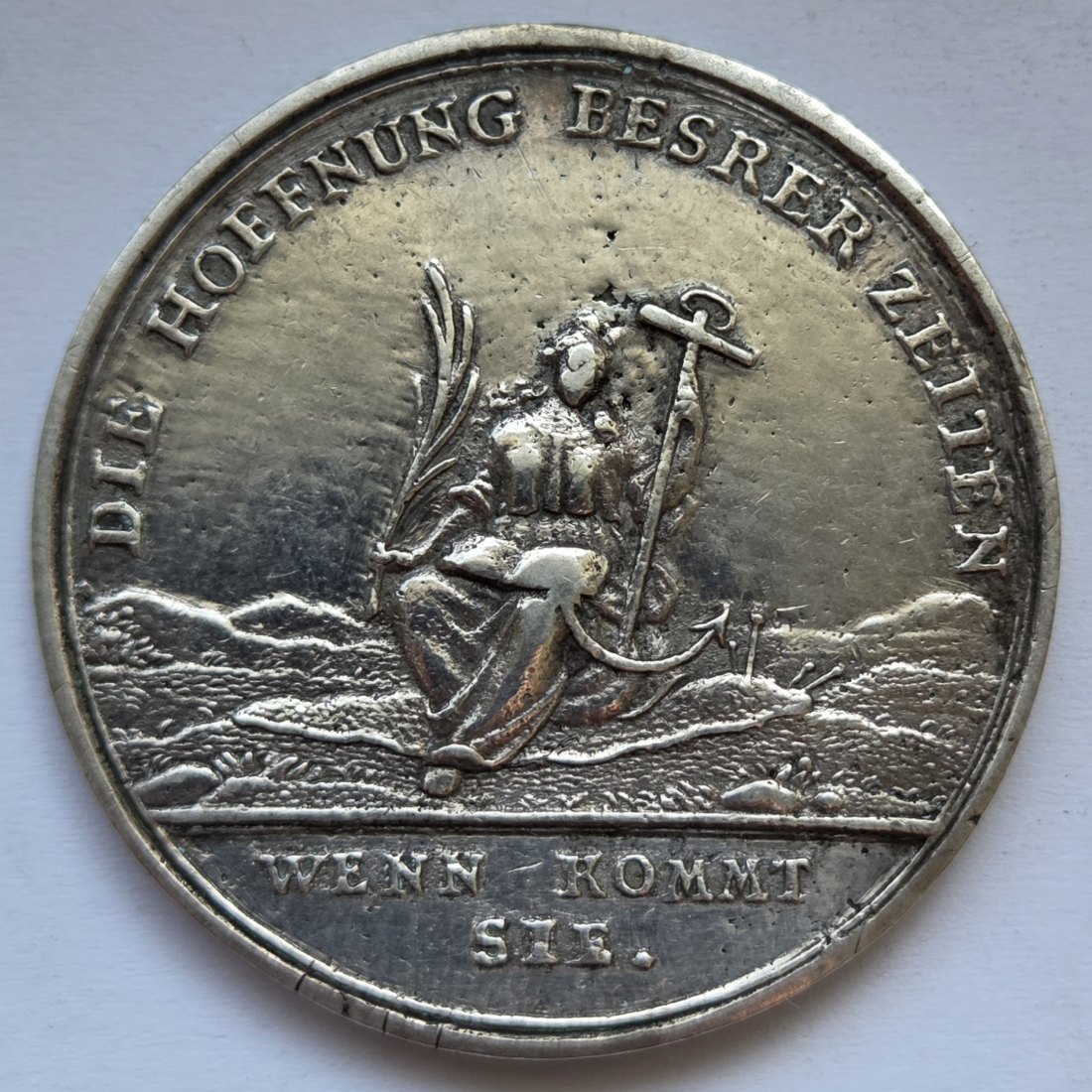  Silbermedaille auf den Altranstädter Vertrag von 1707   