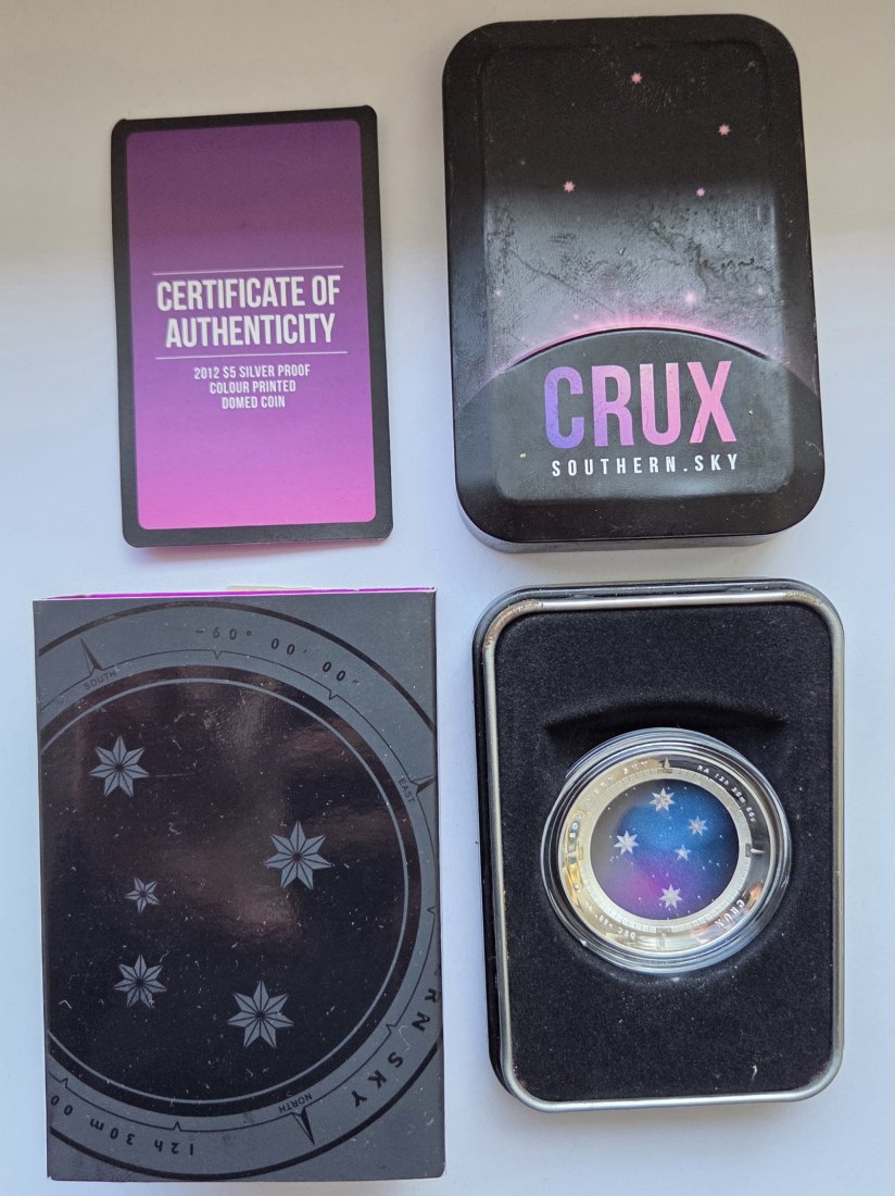  Australien: Silberunze Kreuz des Südens 2012   