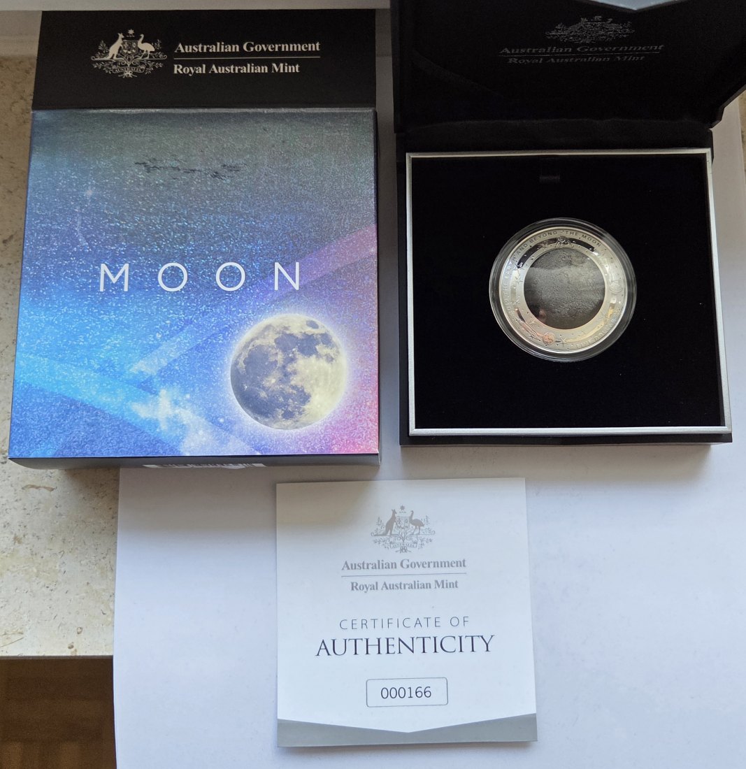  Australien: Silberunze Mond 2019   