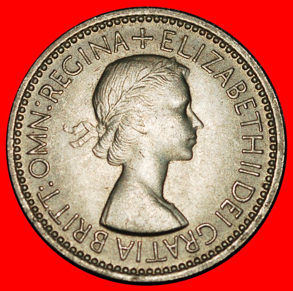  Ⰺ 2 SOLD (1953-1970): GREAT BRITAIN★ SHILLING 1953 UNC! ELIZABETH II 1952-2022★LOW START★NO RESERVE!   