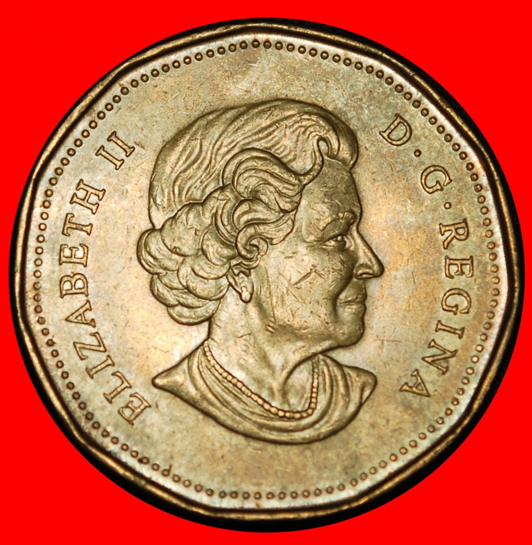  Ⰺ GLÜCKLICHE LOONIE (2004-2023): KANADA ★ 1 DOLLAR 2005! ELISABETH II. (1953-2022)★OHNE VORBEHALT!   