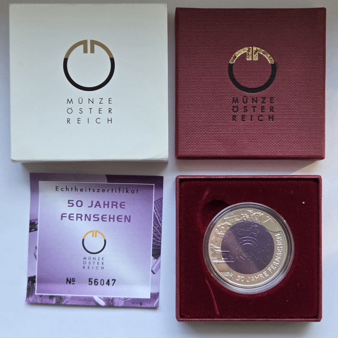  Österreich: 25 Euro Niob Fernsehen 2005   