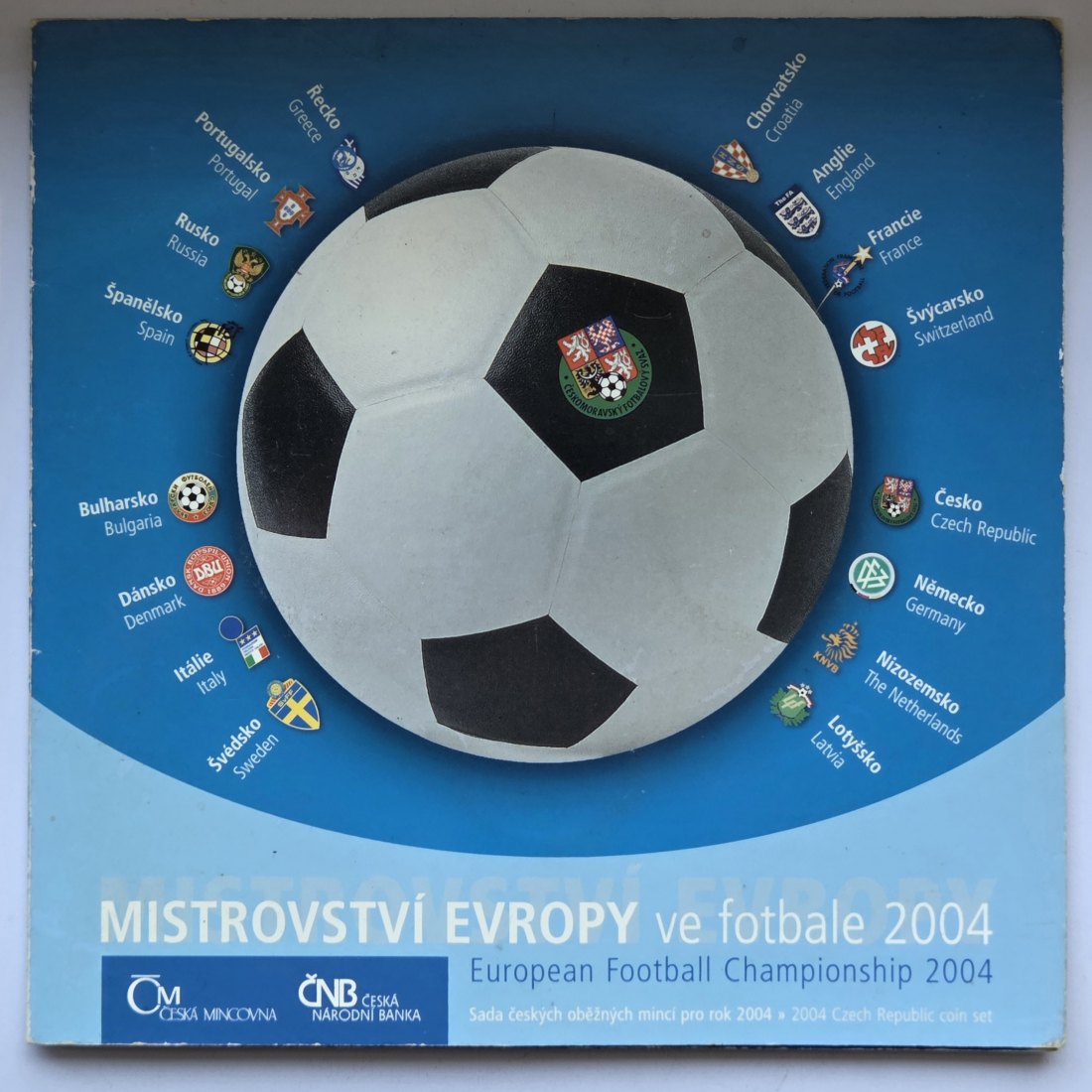  Tschechien: Kursmünzensatz 2004   