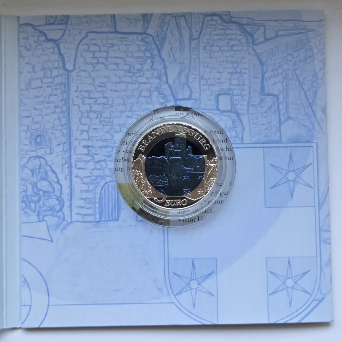  Luxemburg: 5 Euro Brandenbourg 2015   