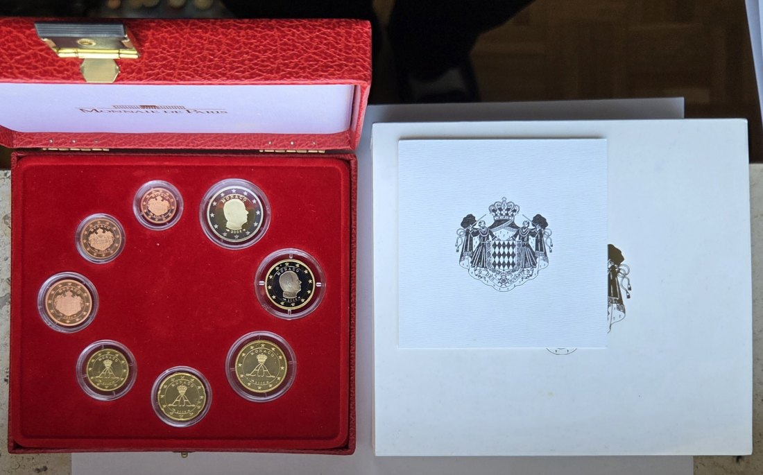  Monaco: Kursmünzensatz 2006 Proof/PP   