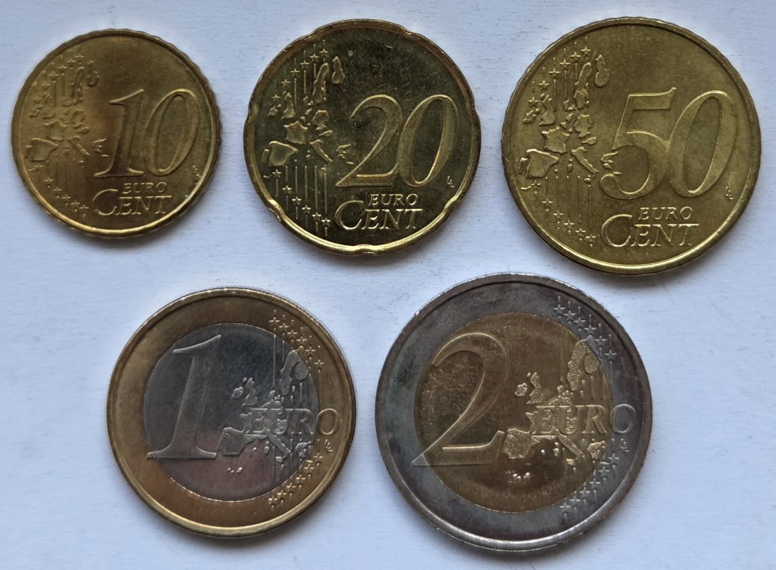  Monaco: Eurosatz 2002 (10 Cent - 2 Euro)   