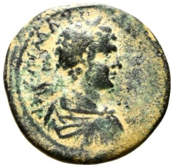  PONTUS. Amaseia. Caracalla (197-217 AD). AE.   