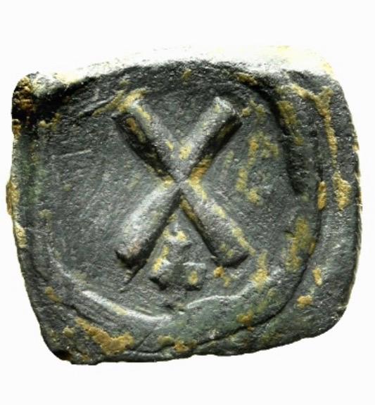  TIBERIUS II CONSTANTINE (578-582 AD). Constantinople. AE Decanummium.   