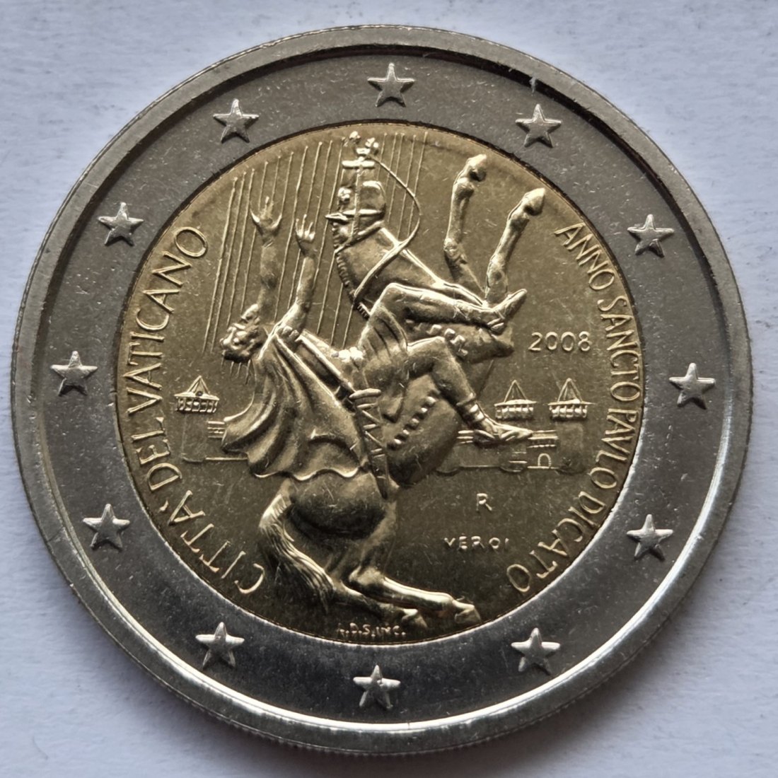  Vatikan: 2 Euro Paulusjahr 2008, lose   