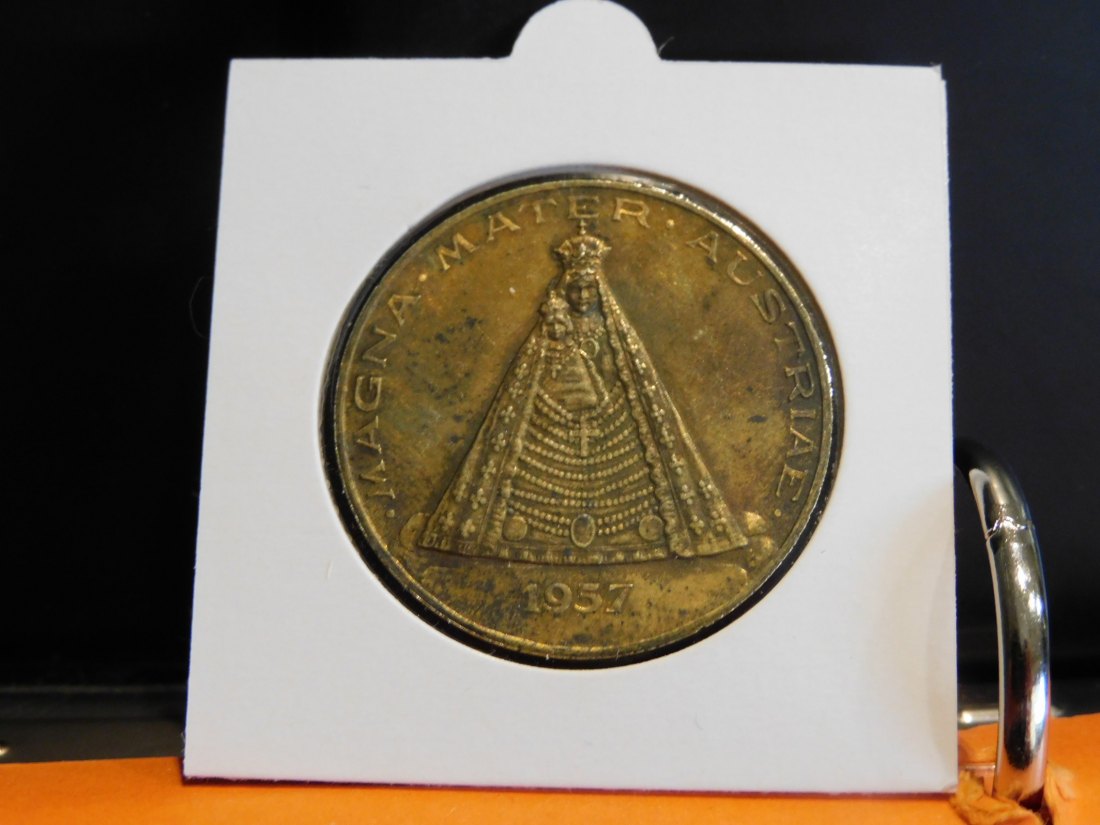 AUSTRIA 1957 MEDAL.GRADE-PLEASE SEE PHOTOS.
