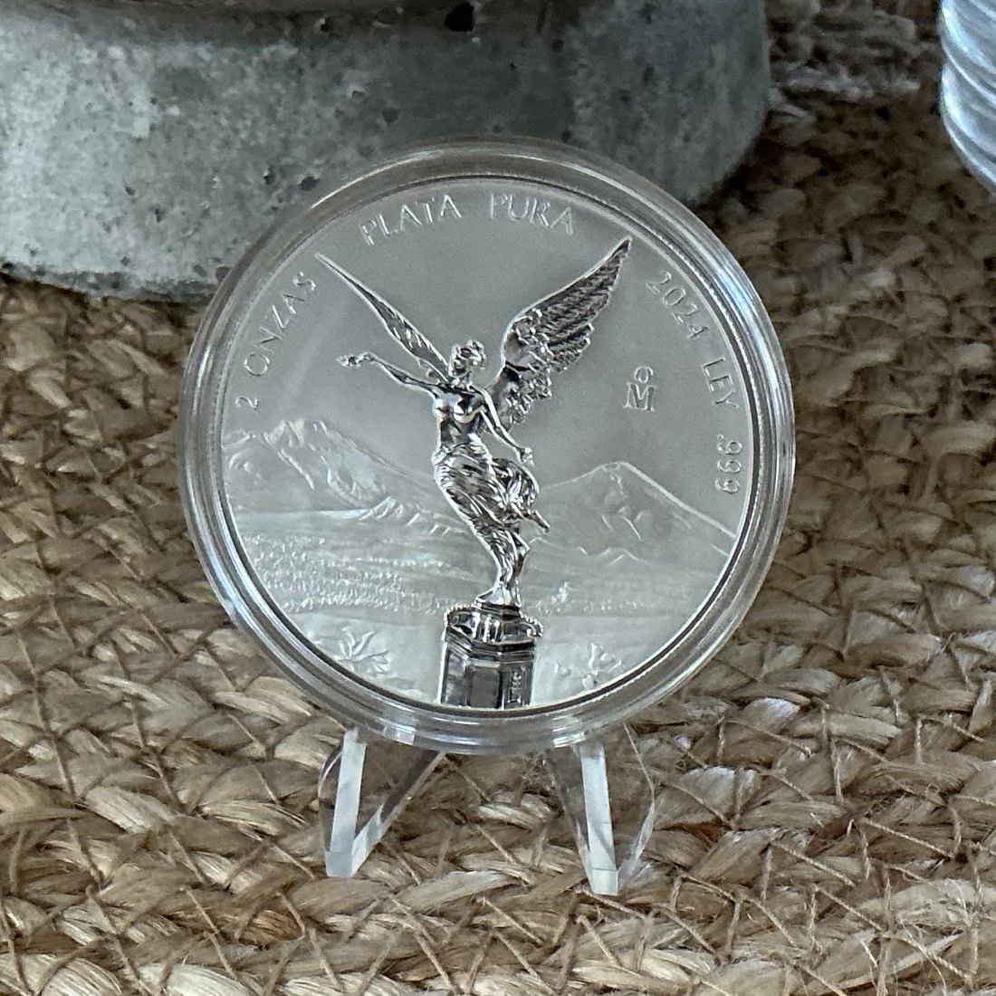 México: Libertad 2024 1x 2 Oz Silber Reverse Proof