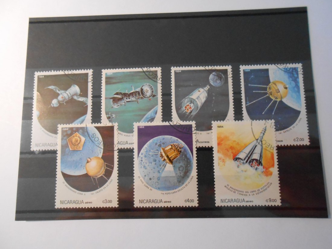  Briefmarken Nicaragua 1984 -Blumen-  (81)   