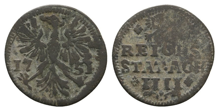  Altdeutschland; Kleinmünze   