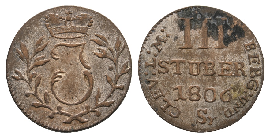  Ausland; Kleinmünze 1806   