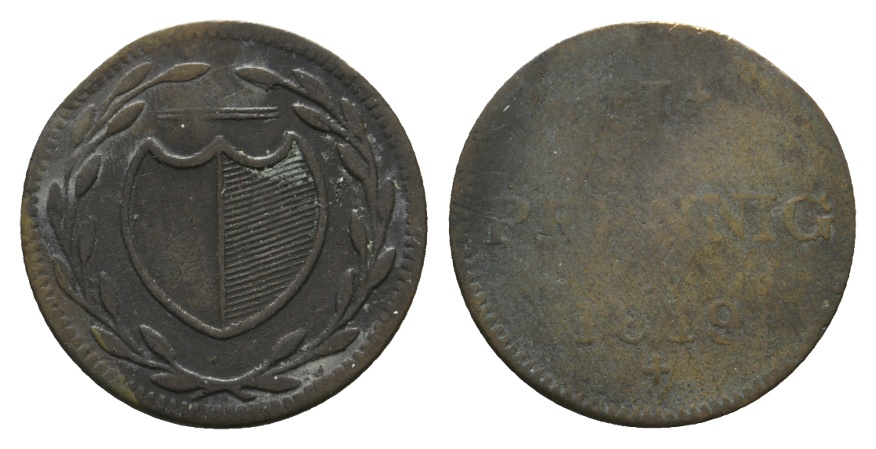  Altdeutschland; Kleinmünze   