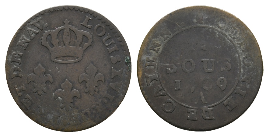  Ausland, Kleinmünze 1789   