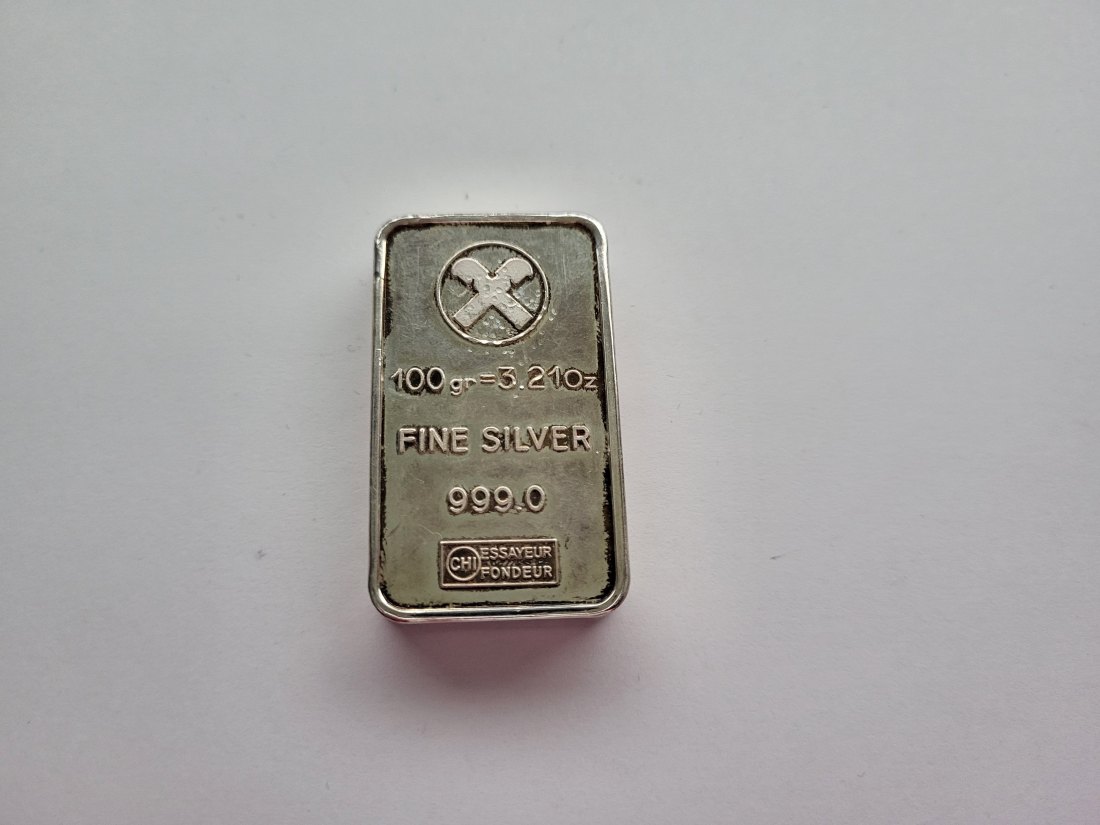  Silberbarren 100 g Essayeur Fondeur Ag 999,0 silber Österreich Spittalgold9800 (4997)   