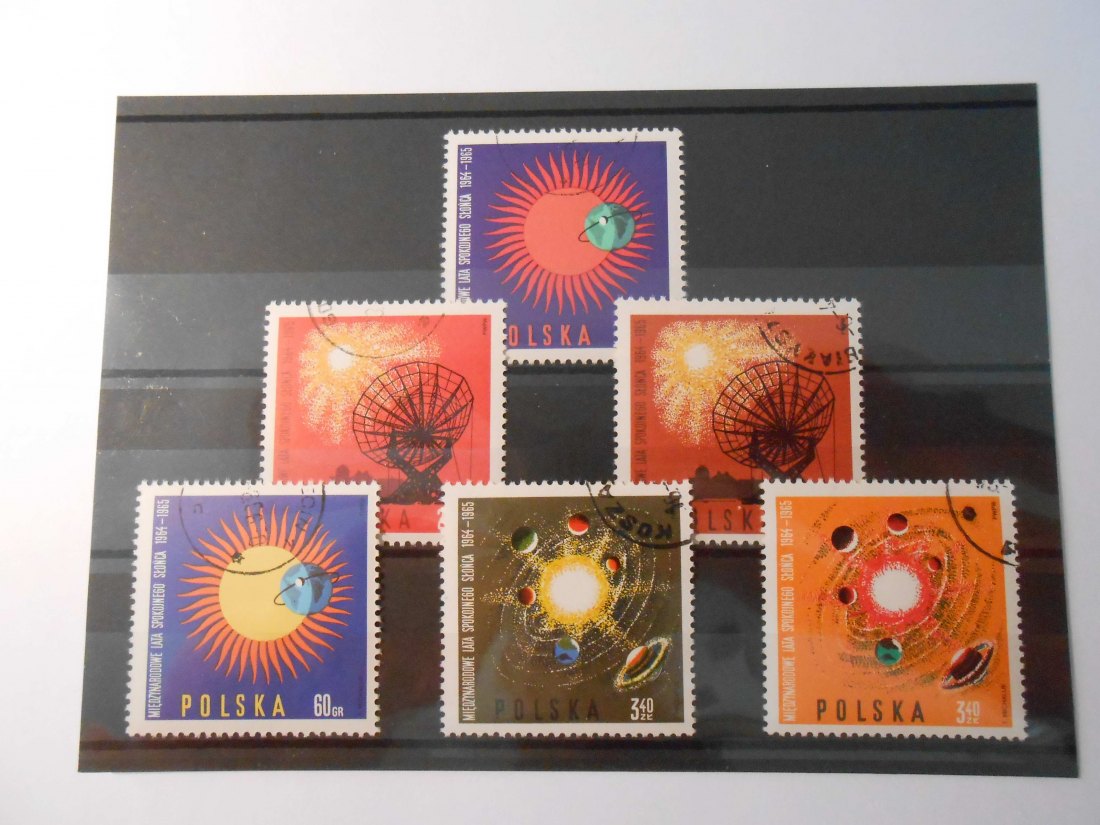  Briefmarken Polen 1965 - Internationales Jahr der Sonne- (85)   