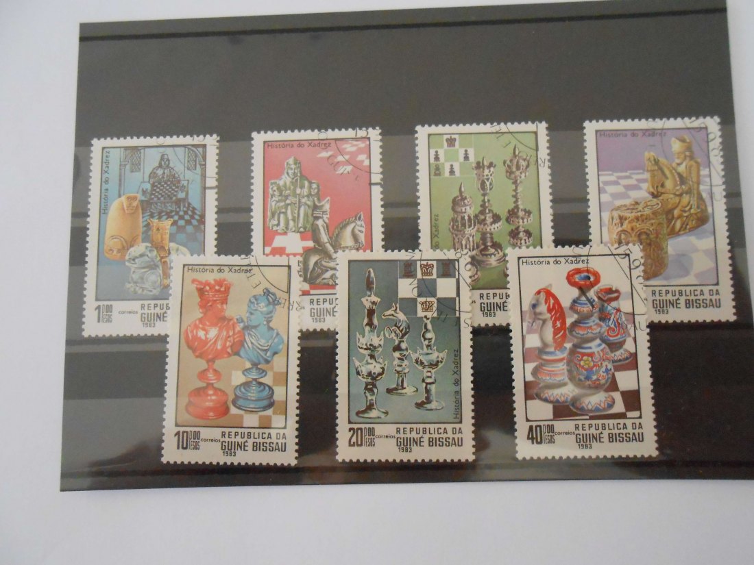  Briefmarken Guinea-Bissau 1983 -Schach- (88)   